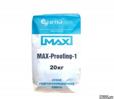 MAX-Proofing-01 обмазочная (жесткая) гидроизоляция